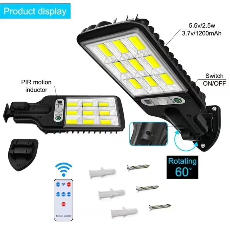 Solar Garden Wall Light – Sconce LED Waterproof