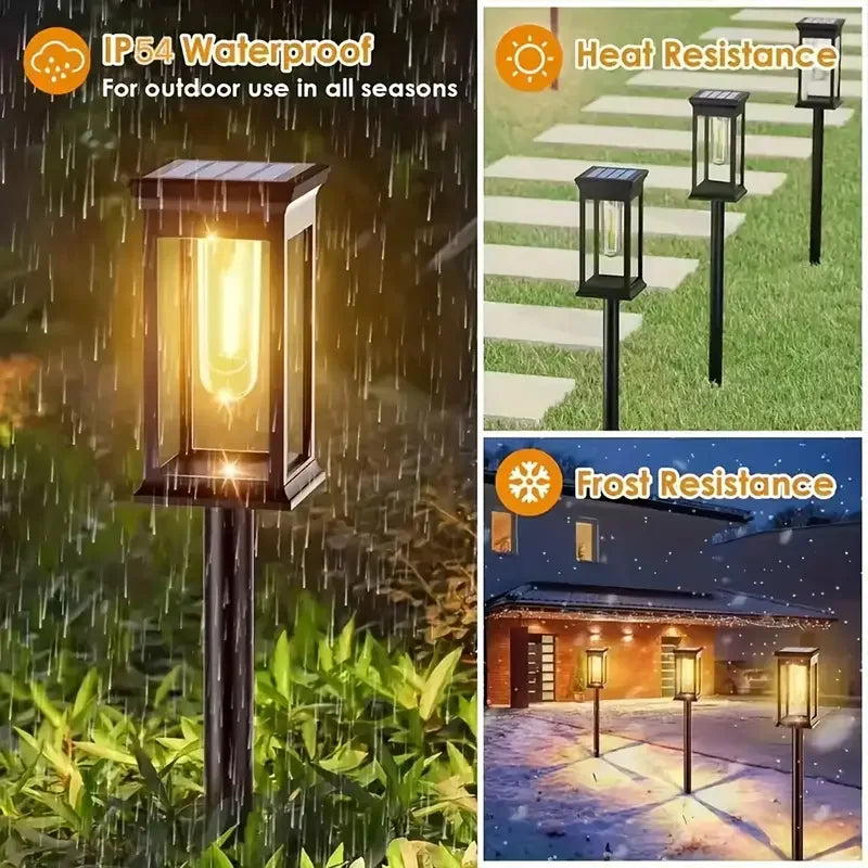 Solar Pathway Light Square – IP65 Warm White