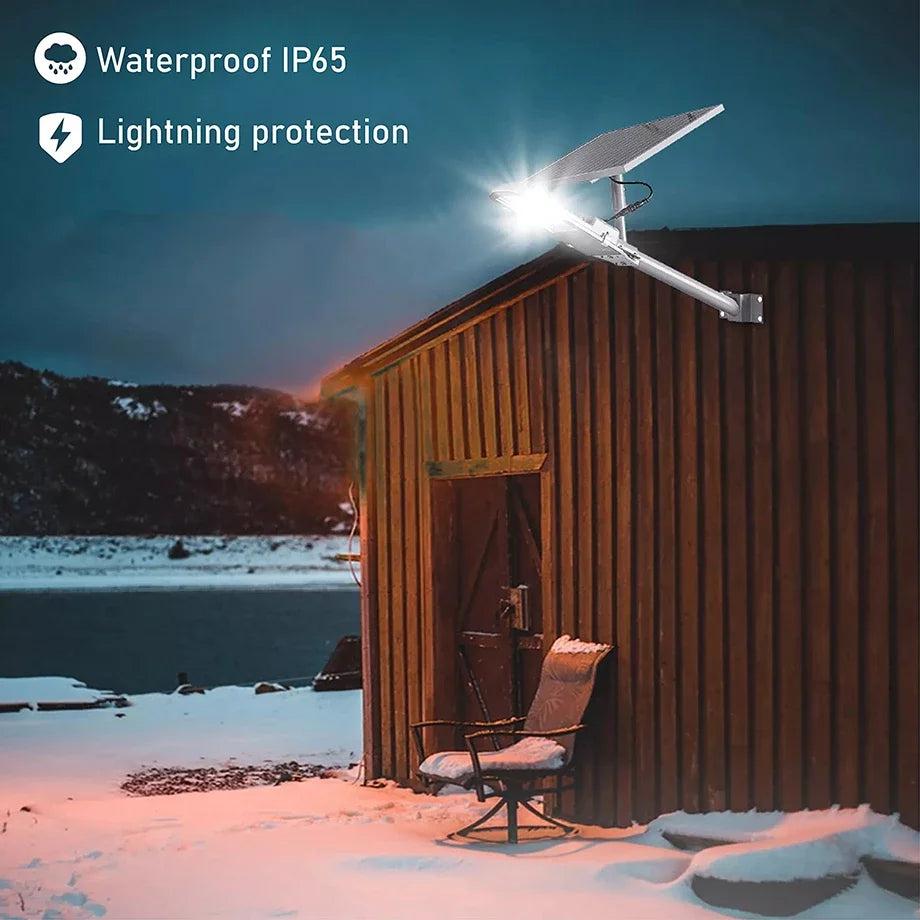 Solar Street Light 200W – 6000mAh Waterproof Dusk to Dawn