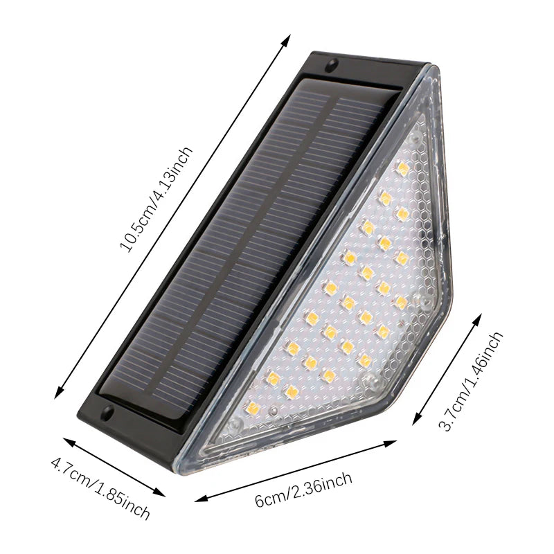 Solar Step Deck Light 8PCS – LED Waterproof Outdoor Stair Patio