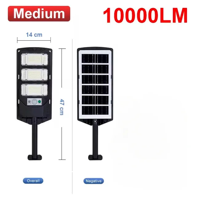 Solar Street Light Commercial – 100000LM Dusk to Dawn IP65