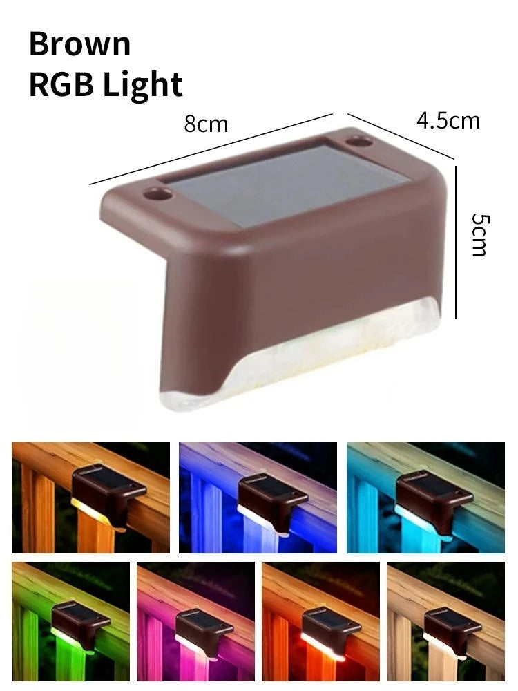 Solar Deck Step Light 1-6 Pack – LED Waterproof