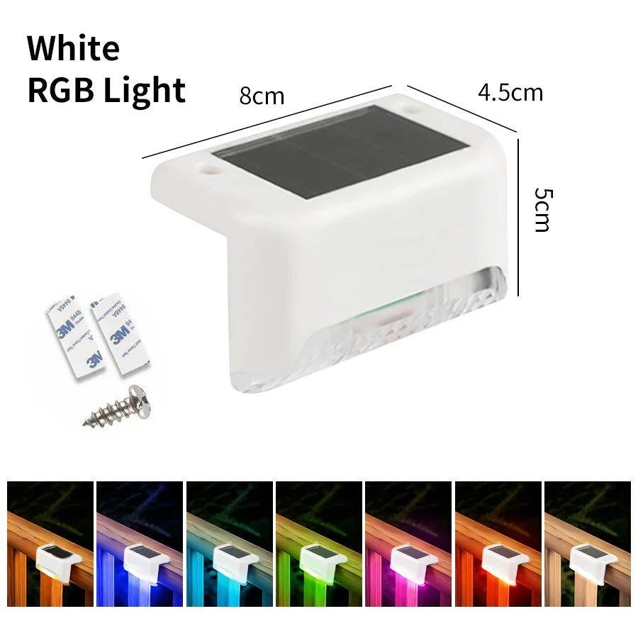 Solar Deck Step Light 1-6 Pack – LED Waterproof