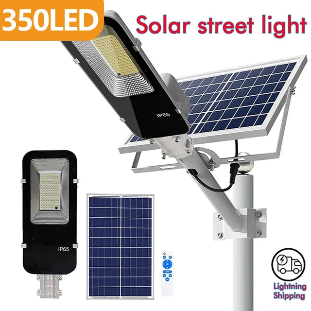 Solar Street Light 200W – 6000mAh Waterproof Dusk to Dawn