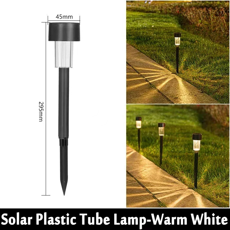 Solar Garden Lantern 10-Pack – LED Waterproof