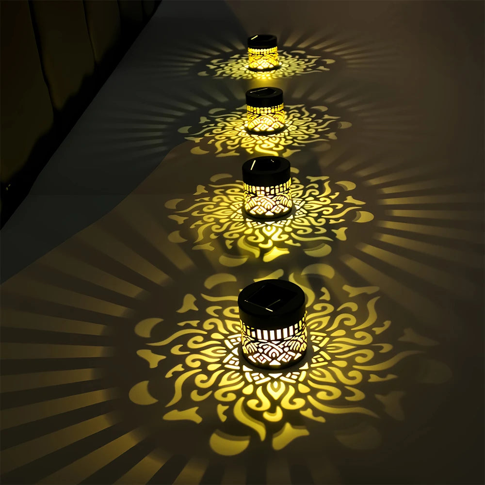 Solar Wall Light – LED IP65 Waterproof Warm White Garden Lawn