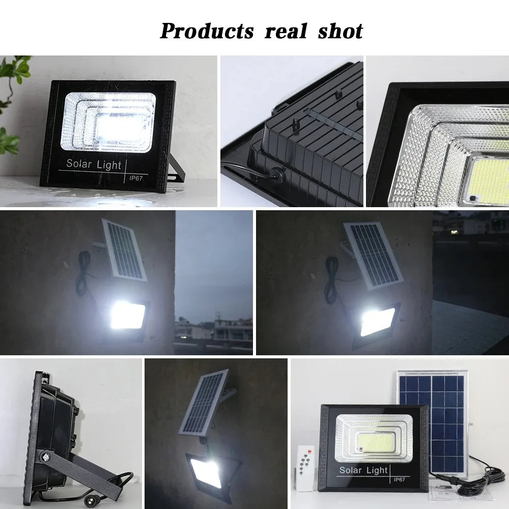 Solar Induction Light – 1000W LED Remote Control