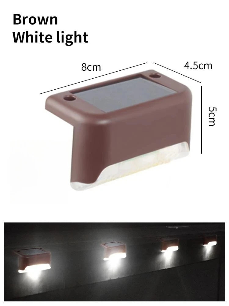 Solar Deck Step Light 1-6 Pack – LED Waterproof