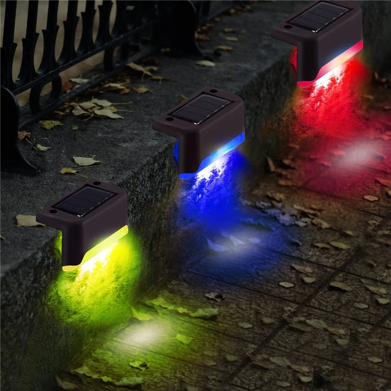 Solar Step Path Light 4-32 Pack – LED IP65 Waterproof Balcony