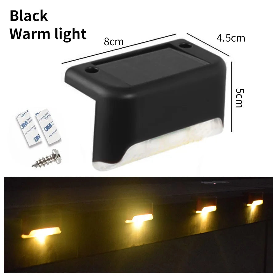 Solar Deck Step Light 1-6 Pack – LED Waterproof