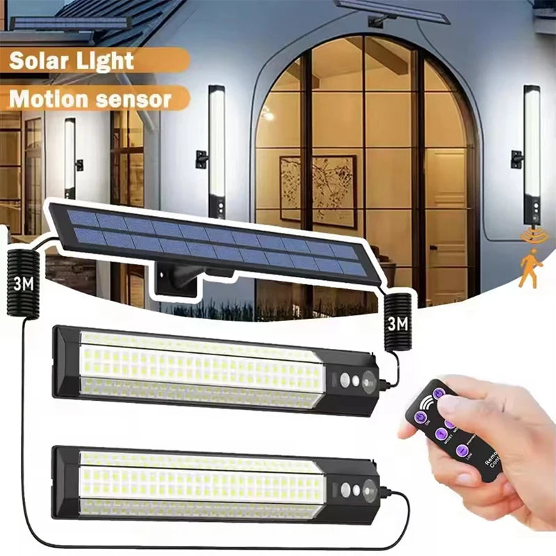 Solar Light Bar – 316LED 7 Mode Motion Sensor