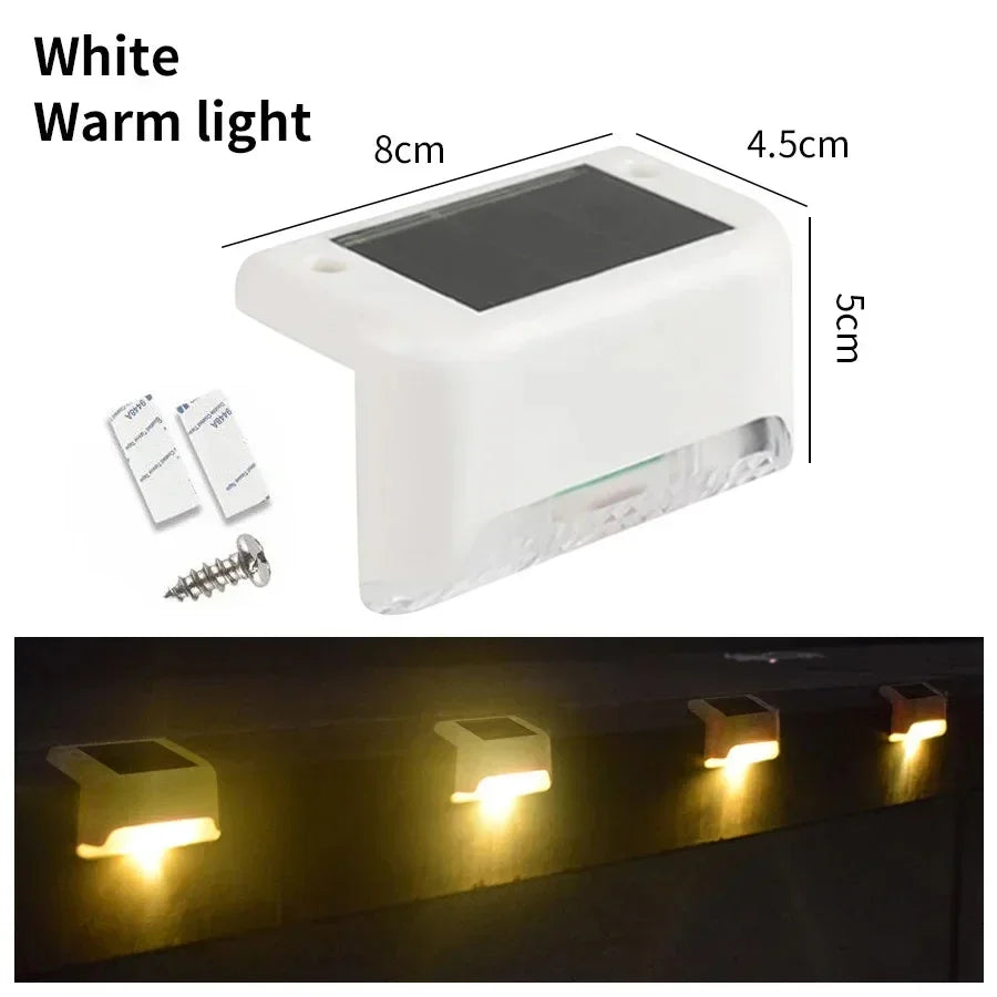 Solar Deck Light 1-8 Pack – LED Waterproof Garden