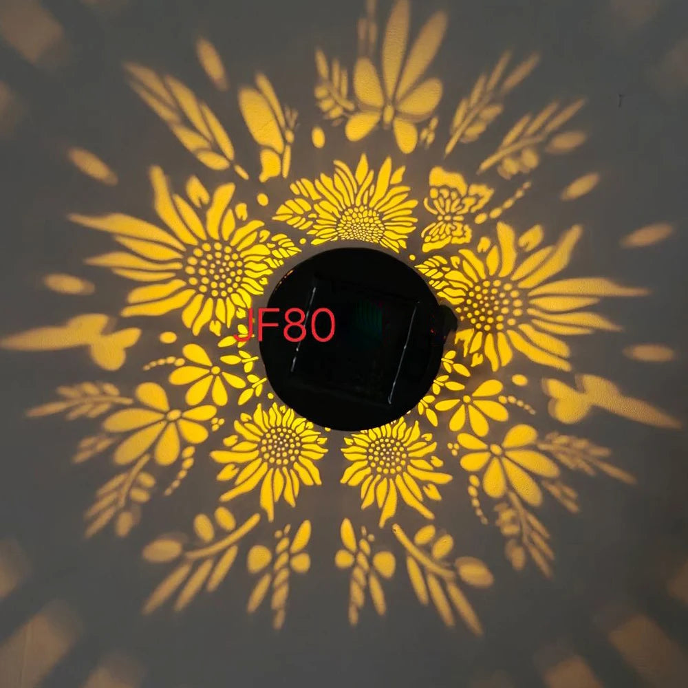 Solar Wall Light – LED IP65 Waterproof Warm White Garden Lawn