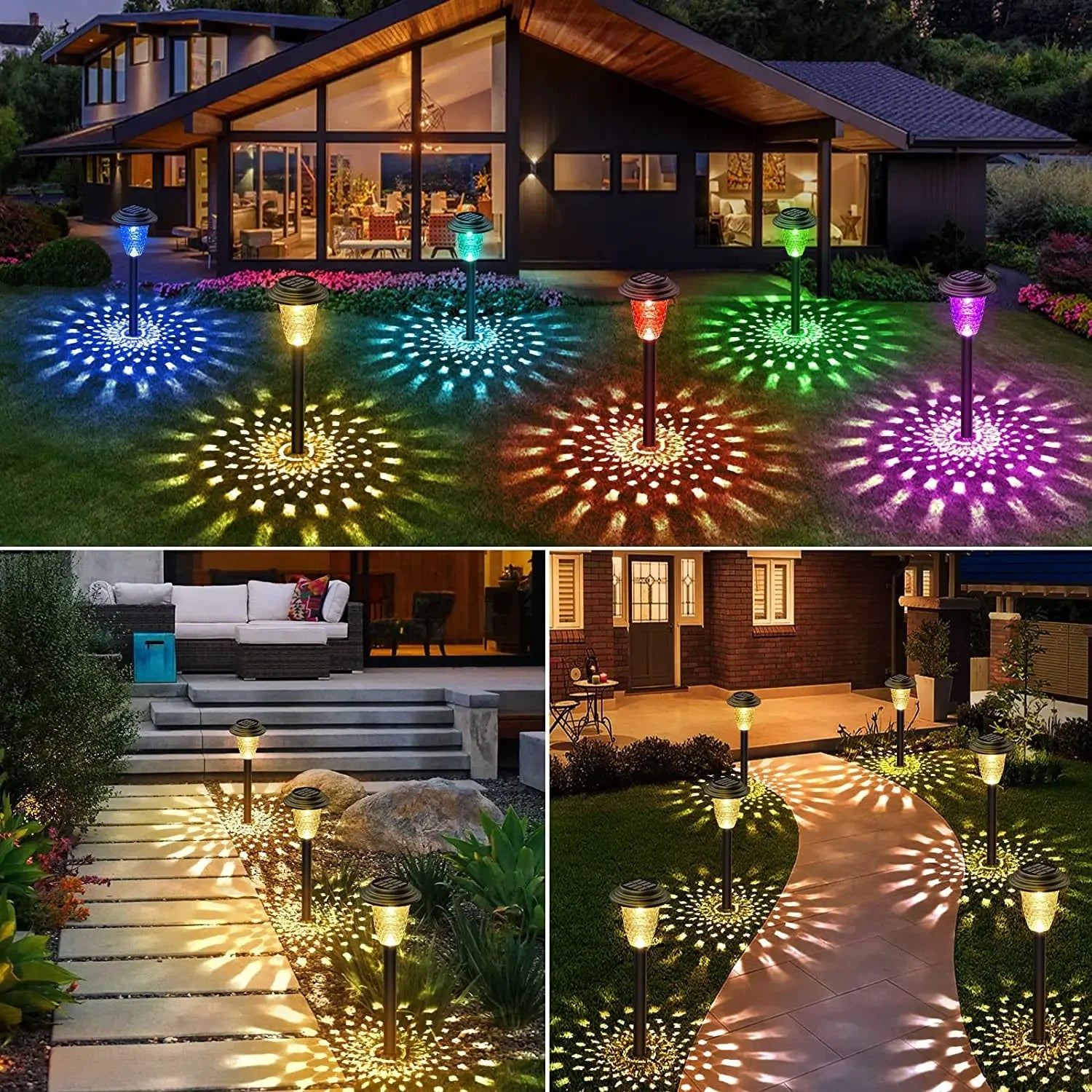 Solar Pathway Light RGB – Warm White IP67