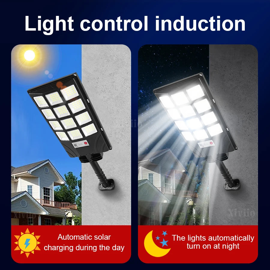 Solar Wall Spotlight 8000W – IP65 Motion Sensor Super Powerful