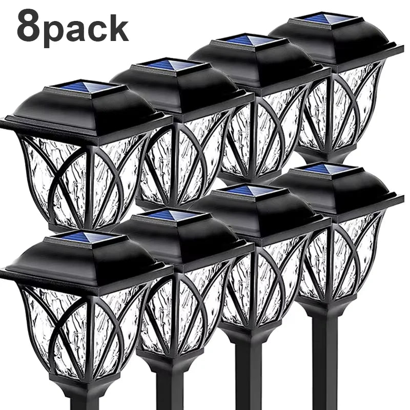 Solar Yard Pathway Light 1-10 Pack – LED Waterproof Bright Lawn