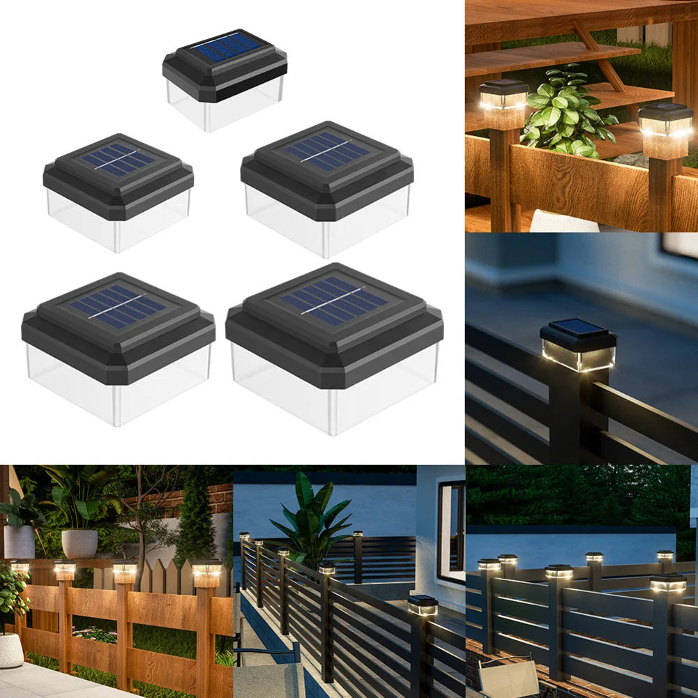 Solar Post Cap Fence Light – LED IP65