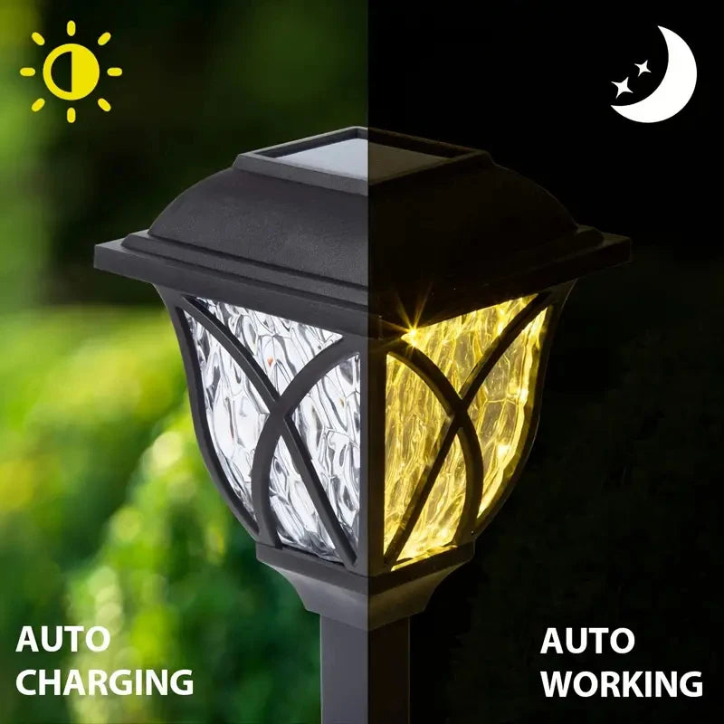 Solar Yard Pathway Light 1-10 Pack – LED Waterproof Bright Lawn