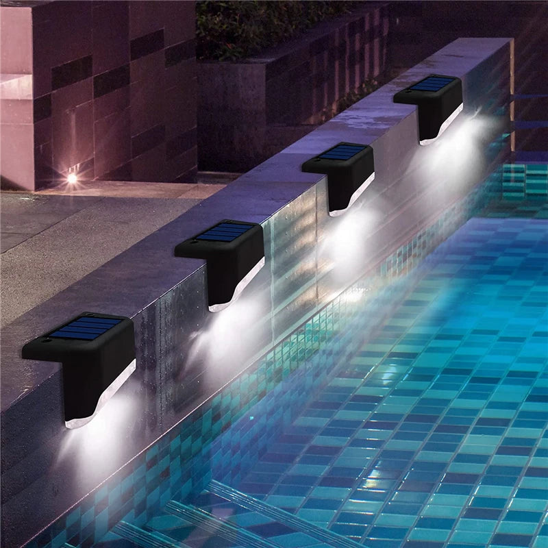 Solar Step Path Light 4-32 Pack – LED IP65 Waterproof Balcony