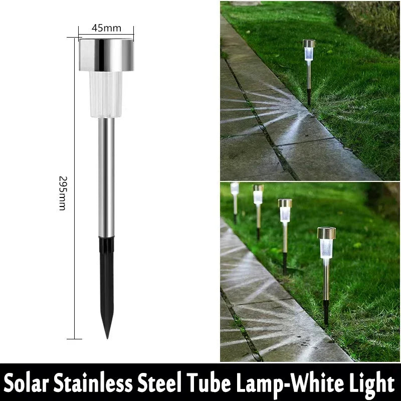 Solar Garden Lantern 10-Pack – LED Waterproof