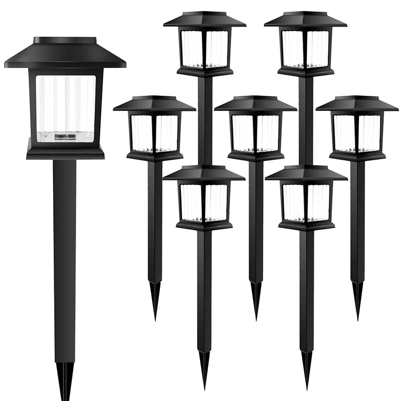 Solar Pathway Light 2PCS – LED Waterproof Walkway