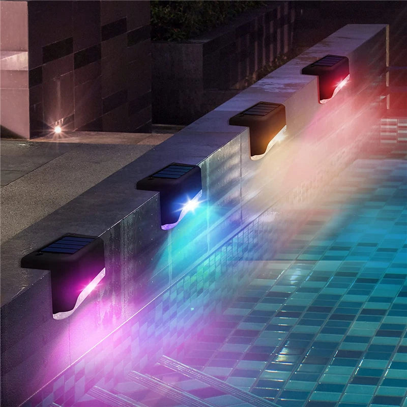 Solar Step Path Light 4-32 Pack – LED IP65 Waterproof Balcony