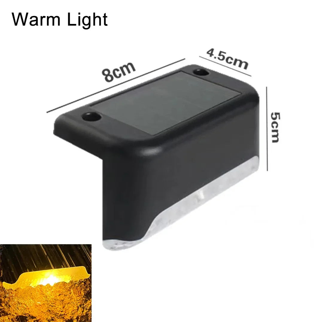 Solar Deck Step Light – LED Waterproof Railing