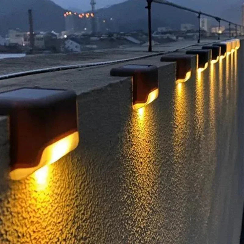 Solar Deck Fence Light 4-12PCS – LED Waterproof