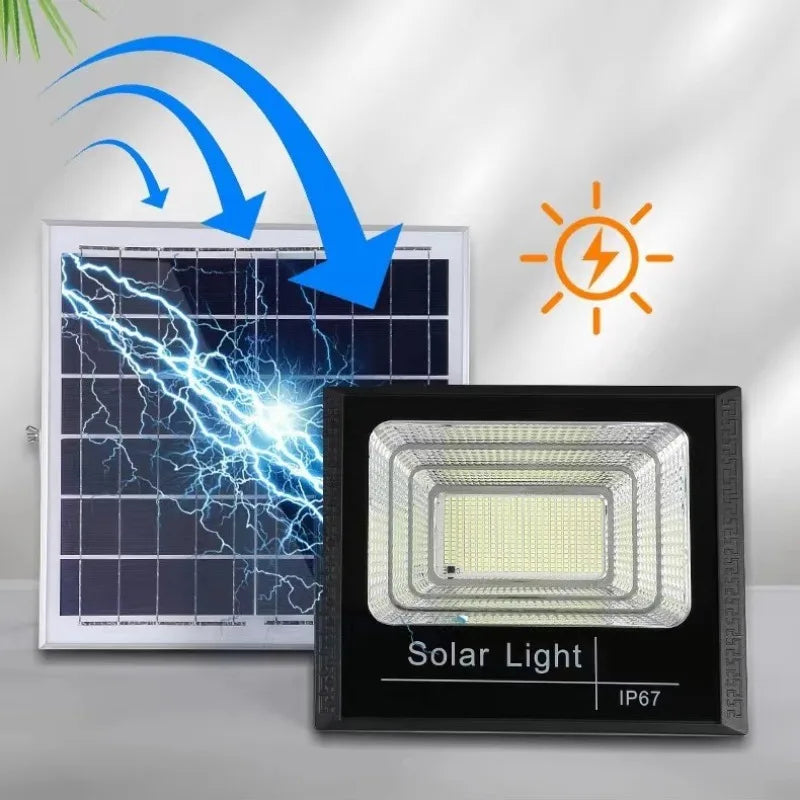 Solar Flood Light 30W-500W – High Power Super Bright