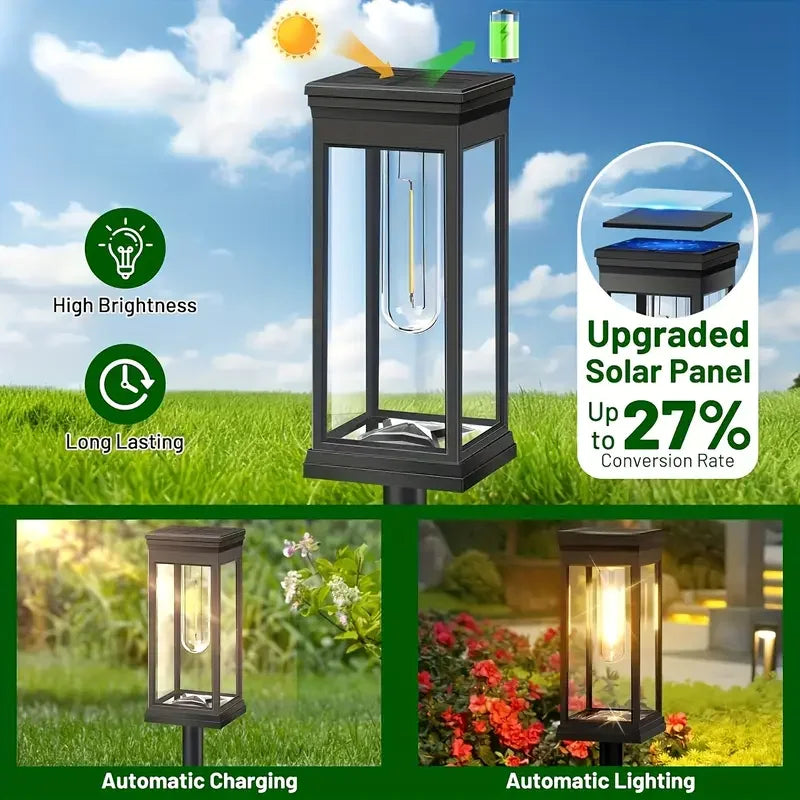 Solar Pathway Light Square – IP65 Warm White