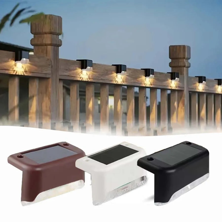Solar Deck Light 1-8 Pack – LED Waterproof Garden