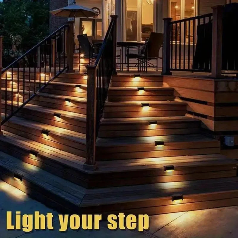 Solar Deck Street Step Light – 16PCS LED