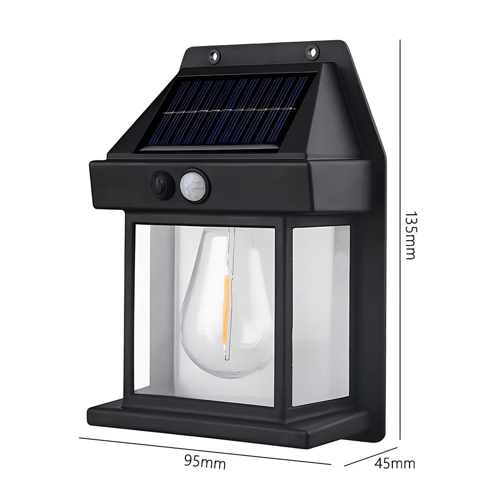Solar Wall Light – LED Motion Sensor IP65 Waterproof Garden