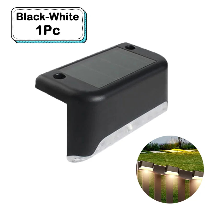 Outdoor Solar Step Lights – Warm White LED