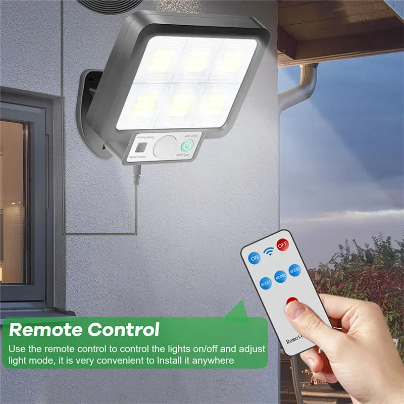 Solar Split Wall Light – LED Motion Sensor