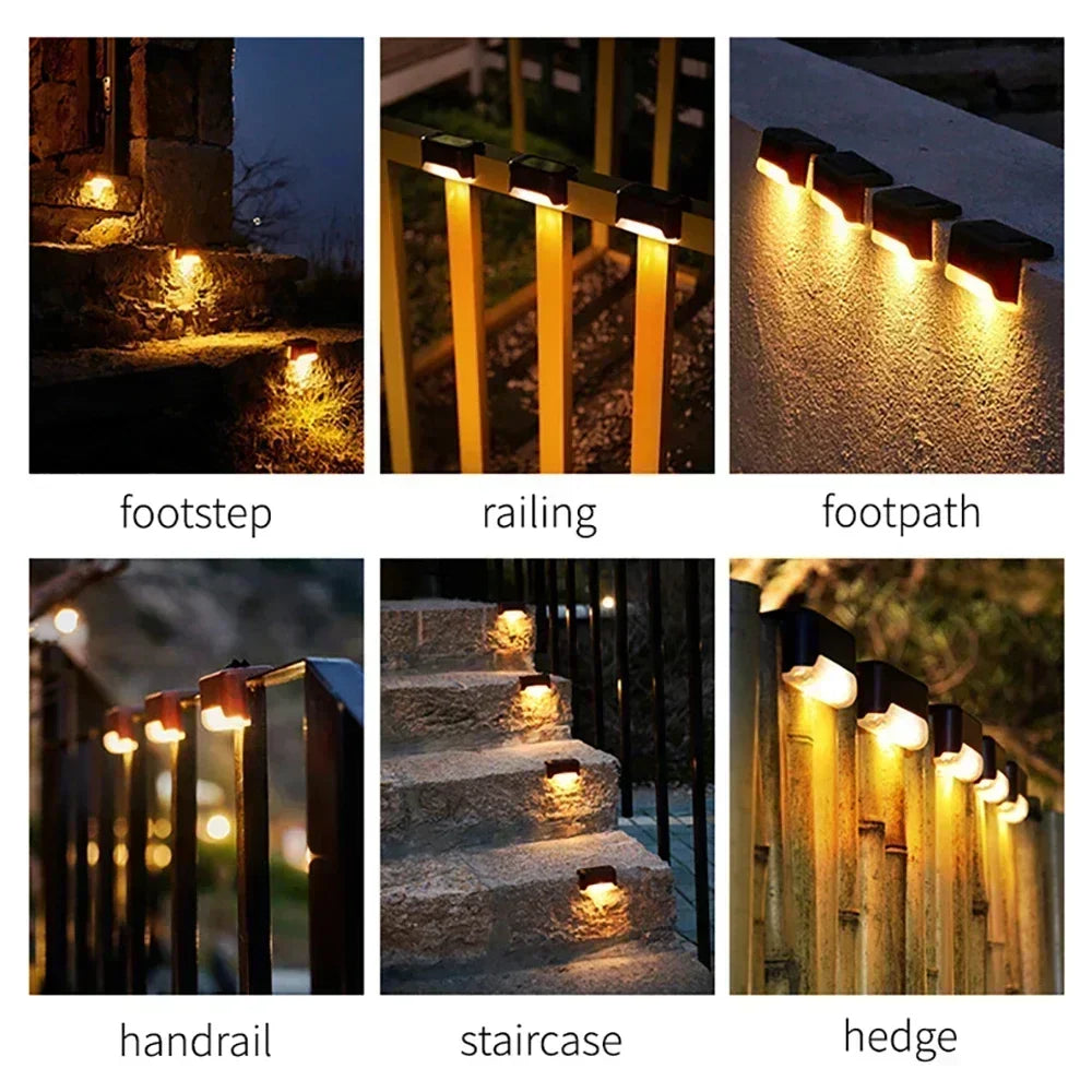 Solar Deck Step Light – LED Waterproof Railing