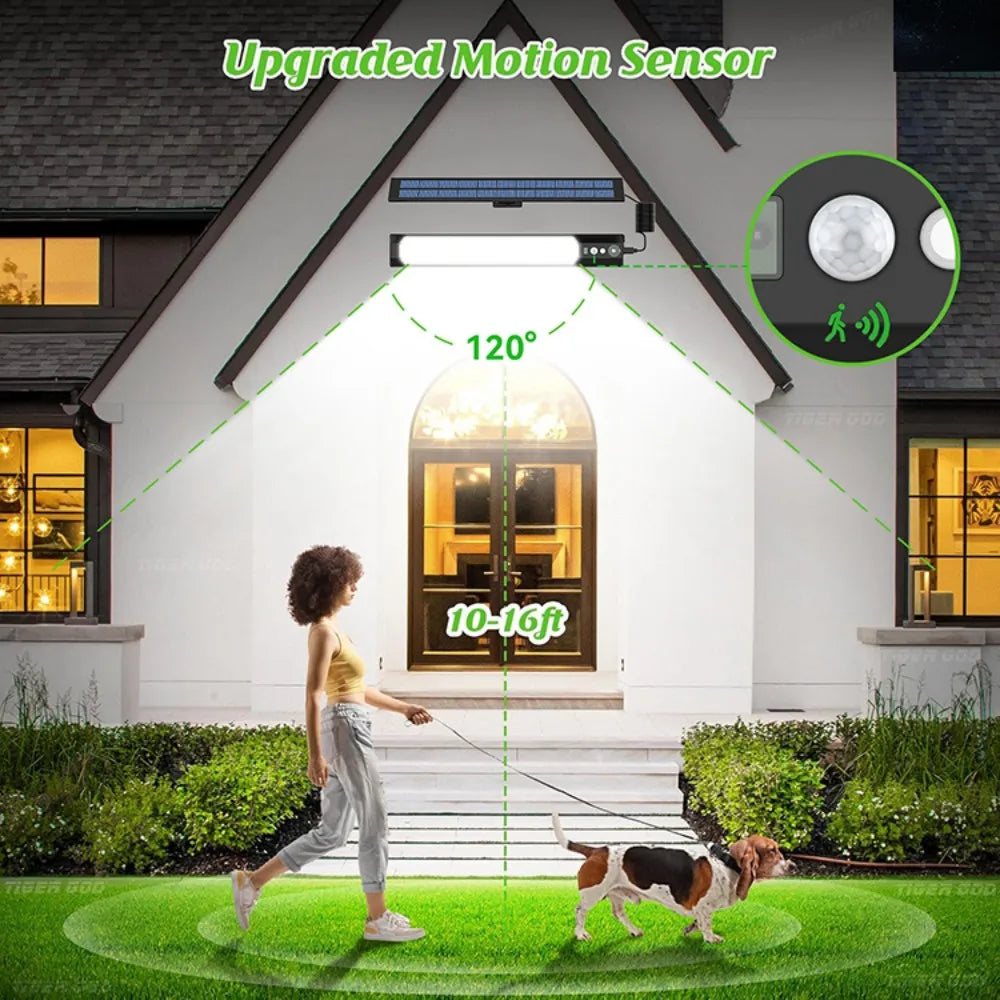 Solar Security Wall Light – 316LED Motion Sensor