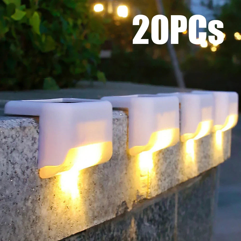 Solar Deck Light – LED Fence Patio Stairs