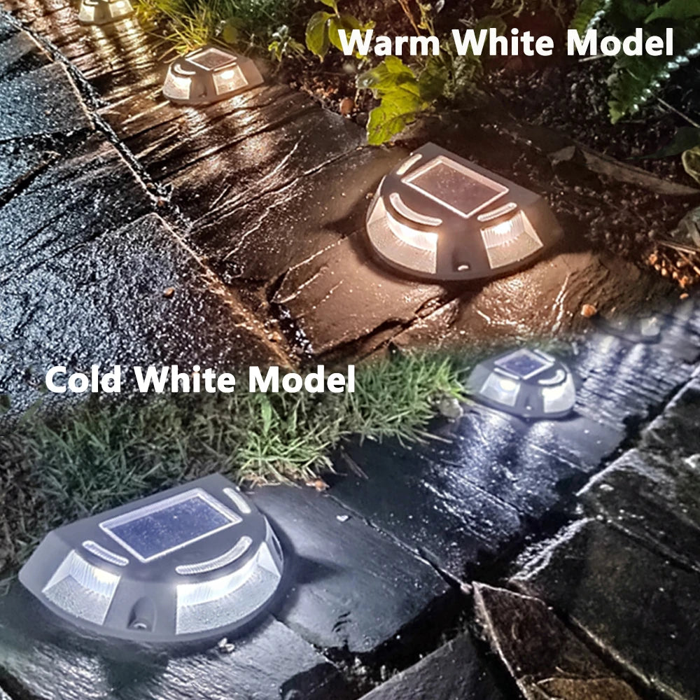 Solar Stud Driveway Pathway Light – LED Waterproof Deck Stair