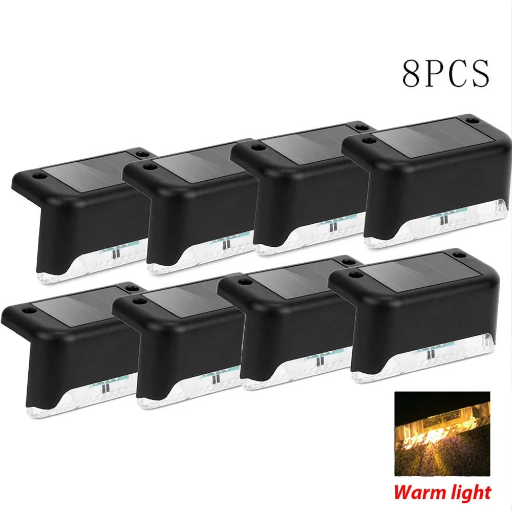 Solar Deck Step Light – LED Waterproof Railing