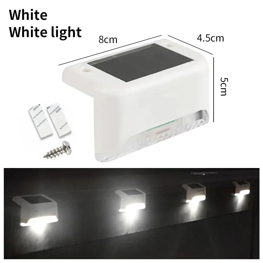 Solar Deck Light 1-8 Pack – LED Waterproof Garden