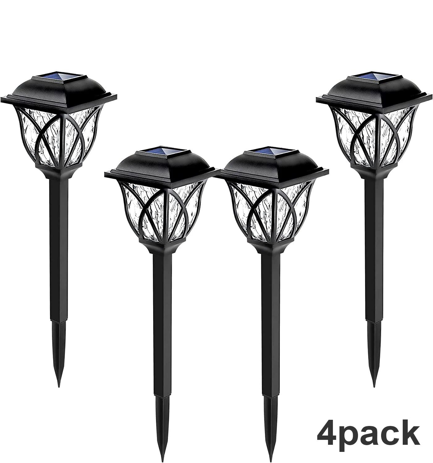 Solar Yard Pathway Light 1-10 Pack – LED Waterproof Bright Lawn