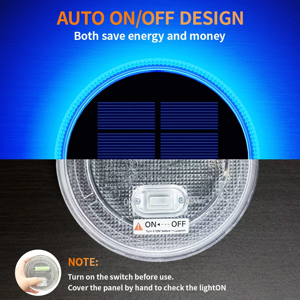 Solar Deck Driveway Dock Light – LED IP68