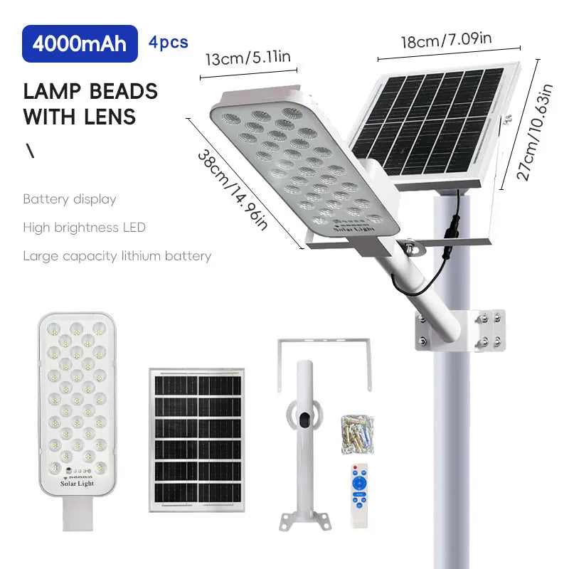 Solar Street Light – High Power Auto Sensing IP65 Waterproof