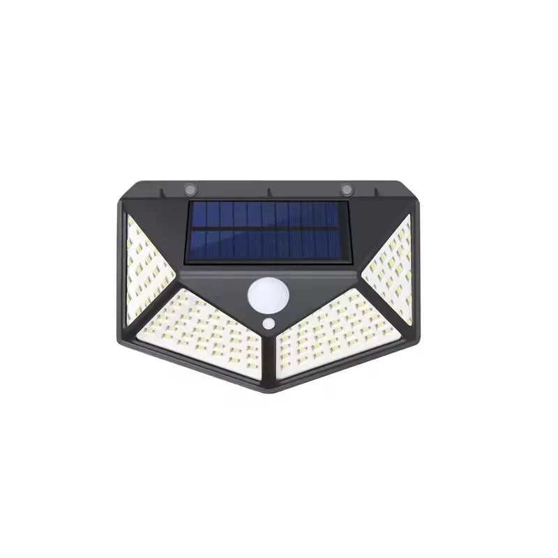 Solar Wall Street Light – 100LED PIR Motion Sensor Garden Decor