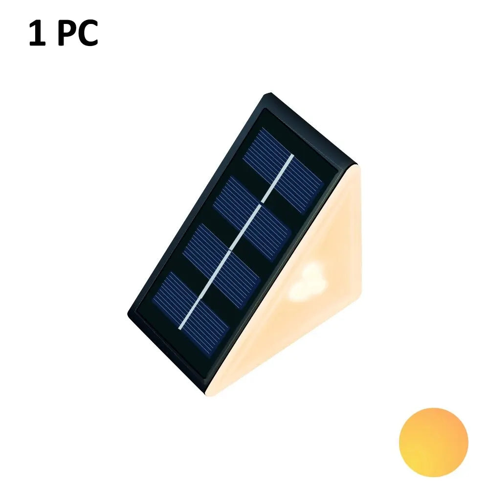 Solar Step Light RGB – Warm White IP67 Waterproof Auto On