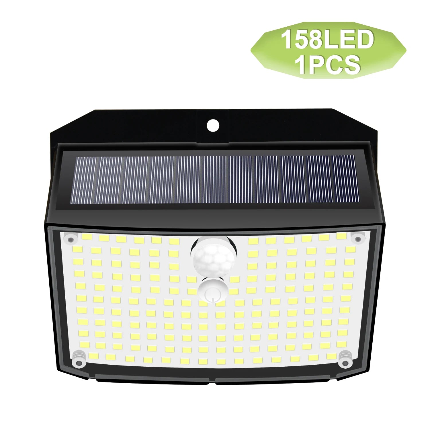 Solar Security Wall Light – 158LED Motion Sensor