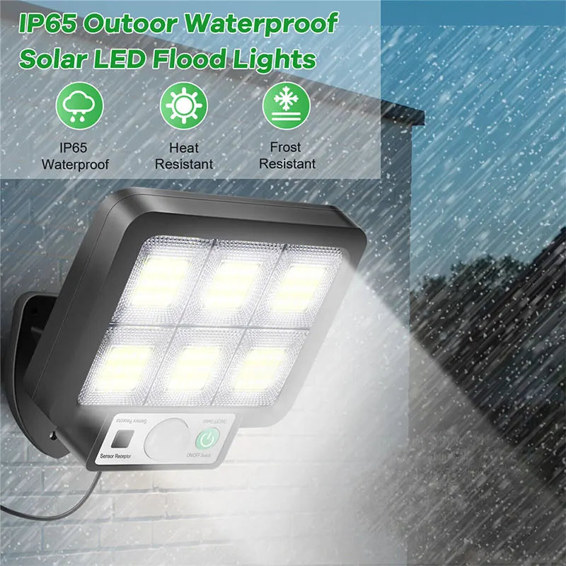 Solar Split Wall Light – LED Motion Sensor